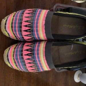 Joy and Mario size 6 espadrilles